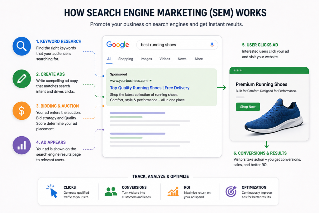 How search engine marketing works